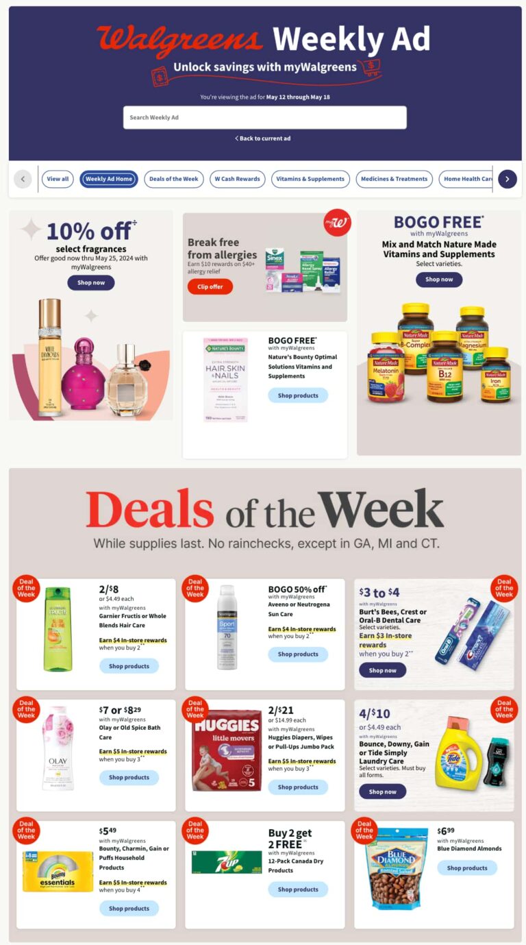 walgreens weekly ad